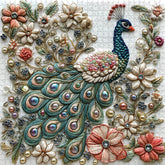 Brilliantes Federkronen-Puzzle, 1000 Teile